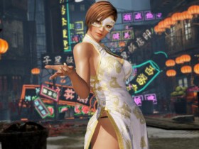 光荣《死或生6》新DLC截图 典雅旗袍，勾勒曼妙身材