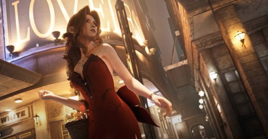 《最终幻想7:重制版卡盟》8K光追效果演示 画面出色、高清化的爱丽丝